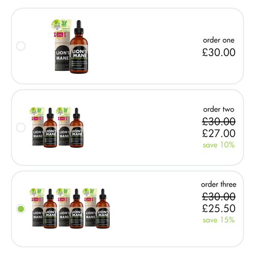 Lions Mane Mushroom Liquid | 60ml