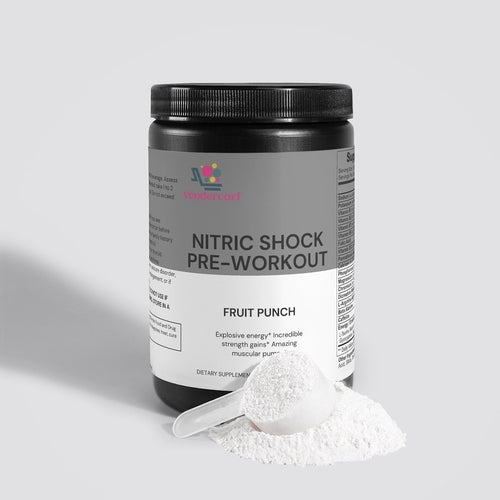 Nitric Shock Pre-Workout Powder (Fruit Punch)
