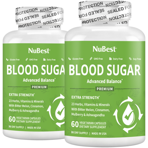 NuBest Blood Sugar Balance – Metabolic Support, Energy & Immunity, 60