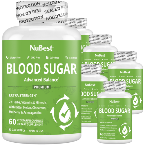NuBest Blood Sugar Balance – Metabolic Support, Energy & Immunity, 60