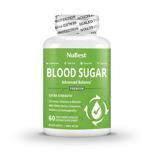 NuBest Blood Sugar Balance – Metabolic Support, Energy & Immunity, 60