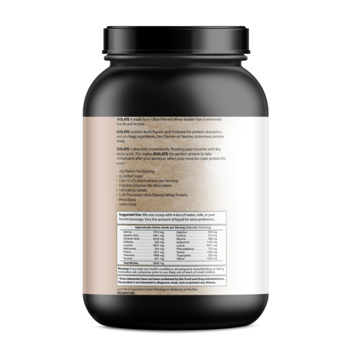 Pure Whey Isolate - Chocolate