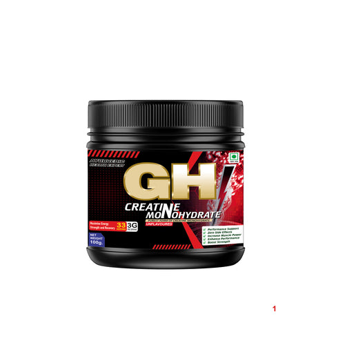 GH Creatine Monohydrate Powder (33 Servings)