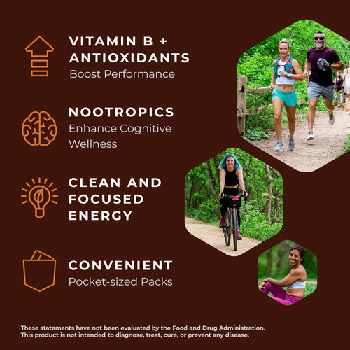 Mocca Shots Energy Gummies with Caffeine Salted Caramel 12 Pack