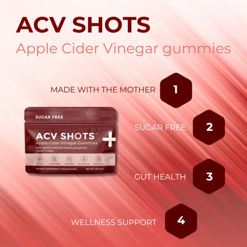 Apple Cider Vinegar Shots | 12-Pack