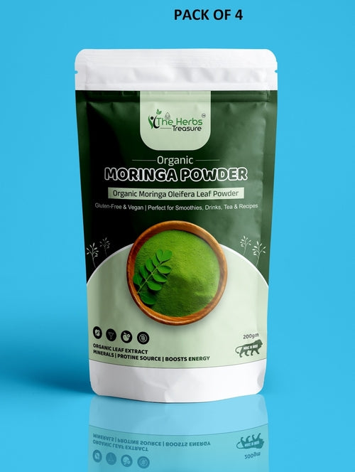 MIE Organic Moringa Powder – 100% Pure Moringa Oleifera Leaf Powder